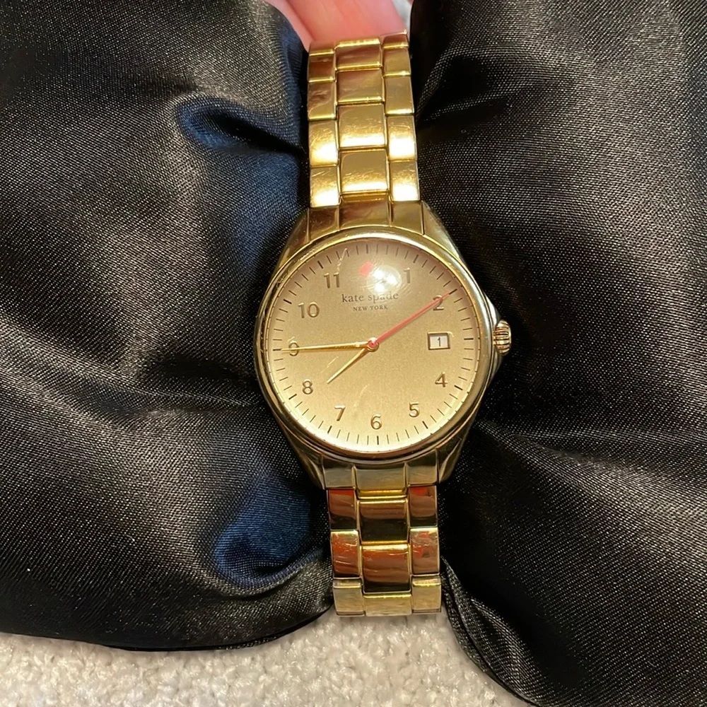 Kate Spade watch with Pink Spade and date